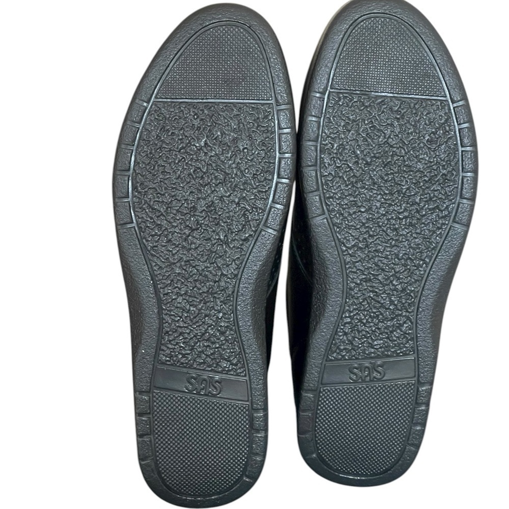 SAS Me Too Black Leather Hook
Loop Walking Shoes size 9N - Picture 7 of 12